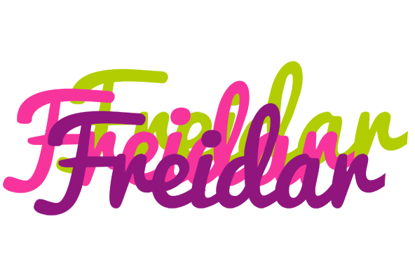 Freidar flowers logo