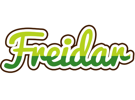 Freidar golfing logo