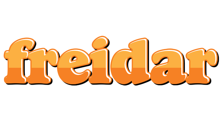 Freidar orange logo