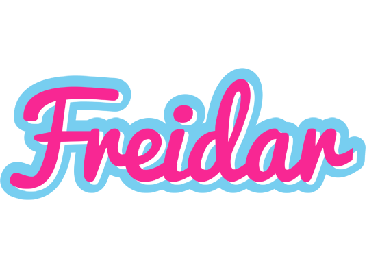 Freidar popstar logo