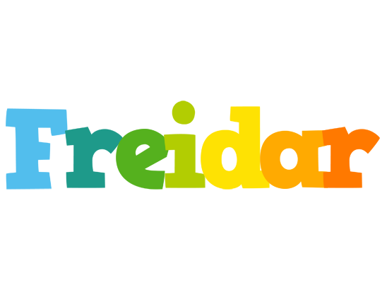 Freidar rainbows logo