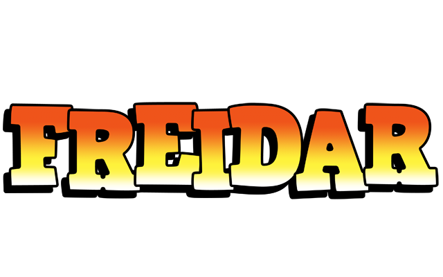 Freidar sunset logo