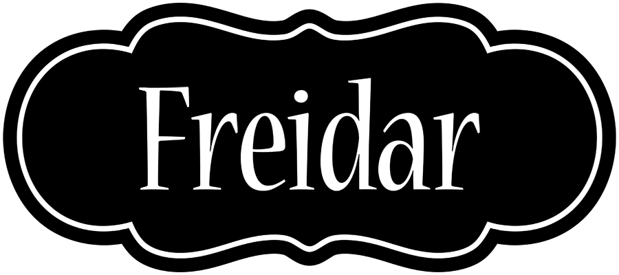 Freidar welcome logo