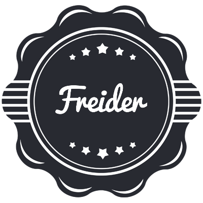 Freider badge logo