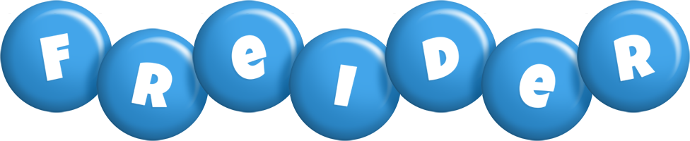Freider candy-blue logo