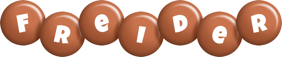 Freider candy-brown logo