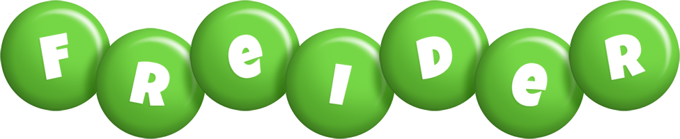 Freider candy-green logo