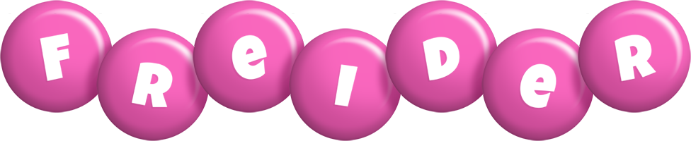 Freider candy-pink logo