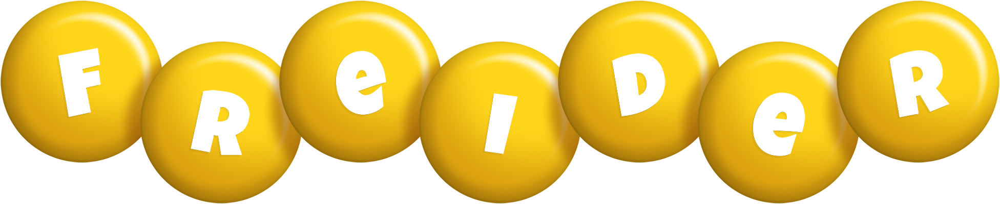 Freider candy-yellow logo