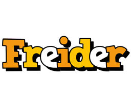 Freider cartoon logo