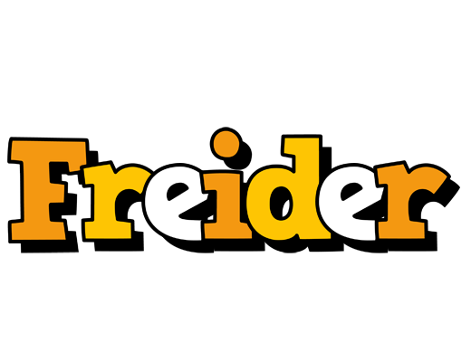 Freider cartoon logo