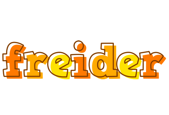 Freider desert logo