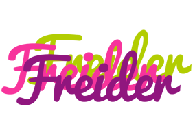 Freider flowers logo