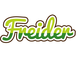 Freider golfing logo