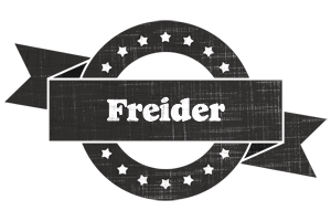 Freider grunge logo