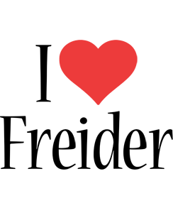 Freider i-love logo