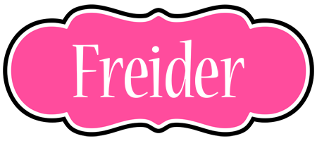 Freider invitation logo