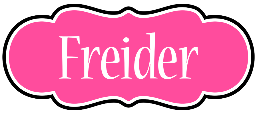 Freider invitation logo