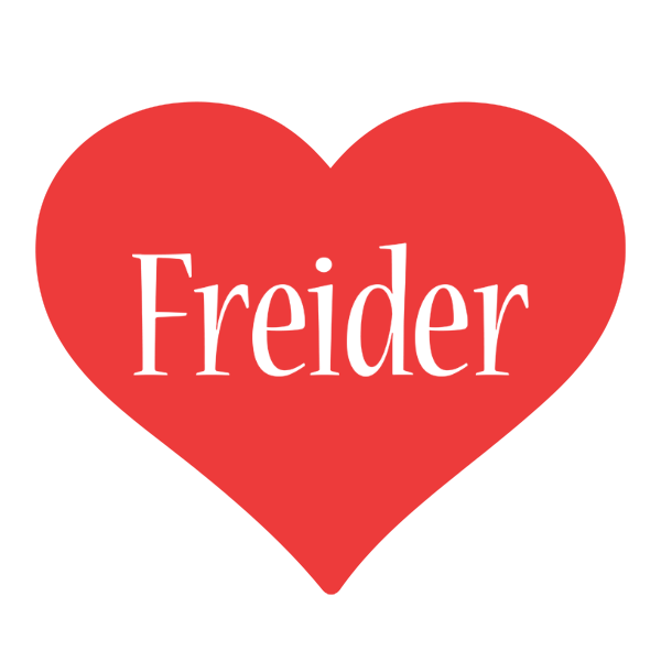 Freider love logo