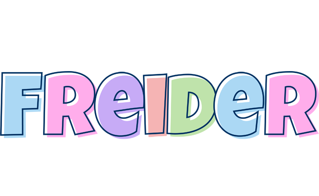 Freider pastel logo
