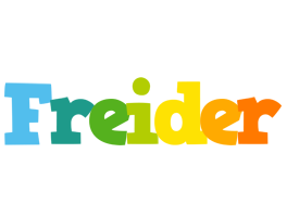 Freider rainbows logo