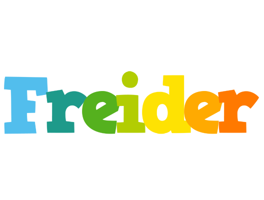 Freider rainbows logo