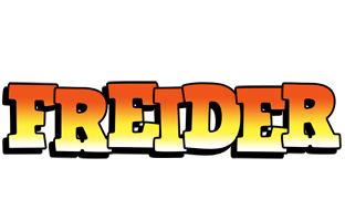 Freider sunset logo