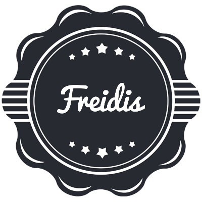 Freidis badge logo