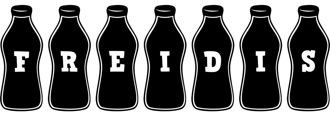 Freidis bottle logo