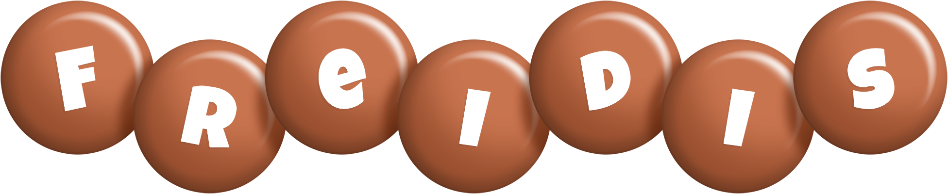 Freidis candy-brown logo