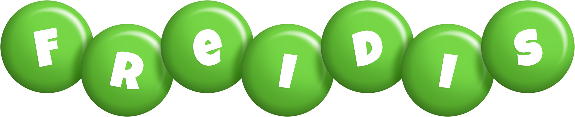 Freidis candy-green logo
