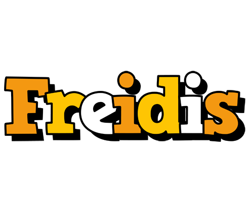 Freidis cartoon logo
