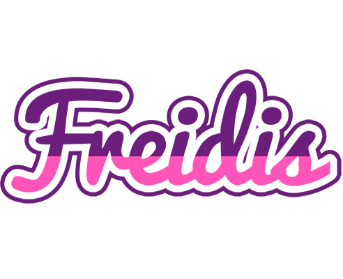 Freidis cheerful logo