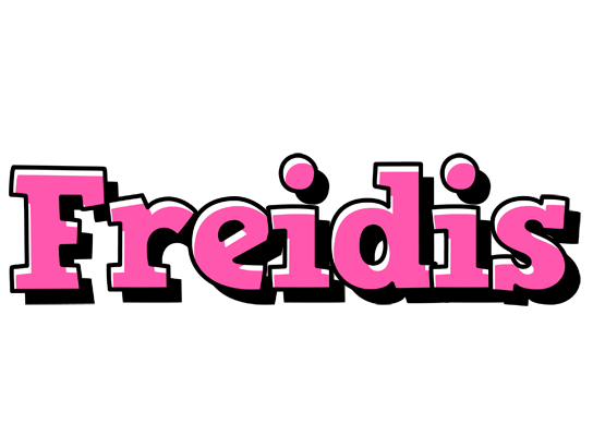 Freidis girlish logo