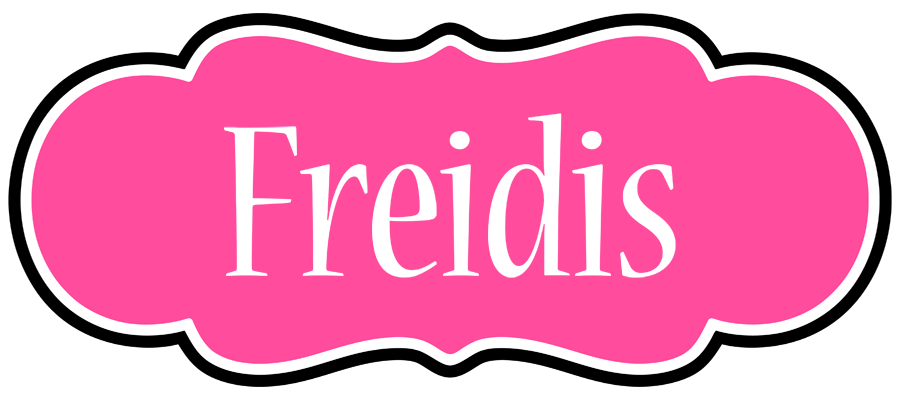 Freidis invitation logo