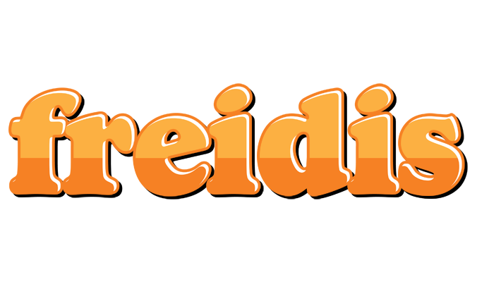 Freidis orange logo