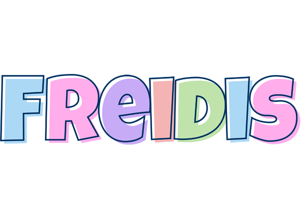 Freidis pastel logo