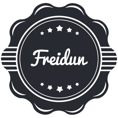 Freidun badge logo