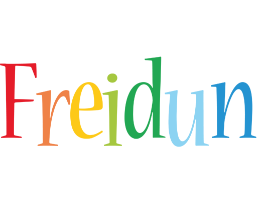 Freidun birthday logo