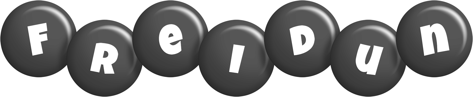 Freidun candy-black logo