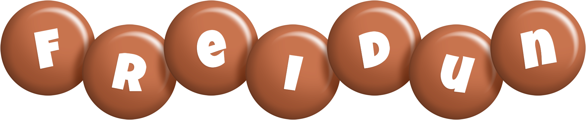 Freidun candy-brown logo