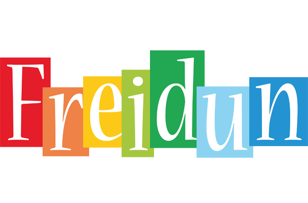 Freidun colors logo