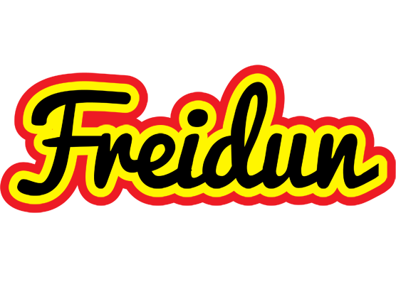 Freidun flaming logo