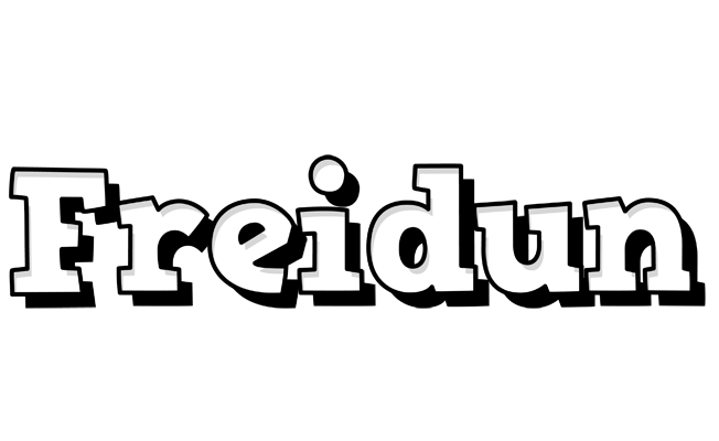 Freidun snowing logo