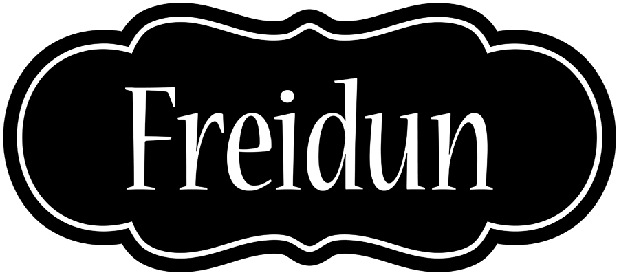 Freidun welcome logo