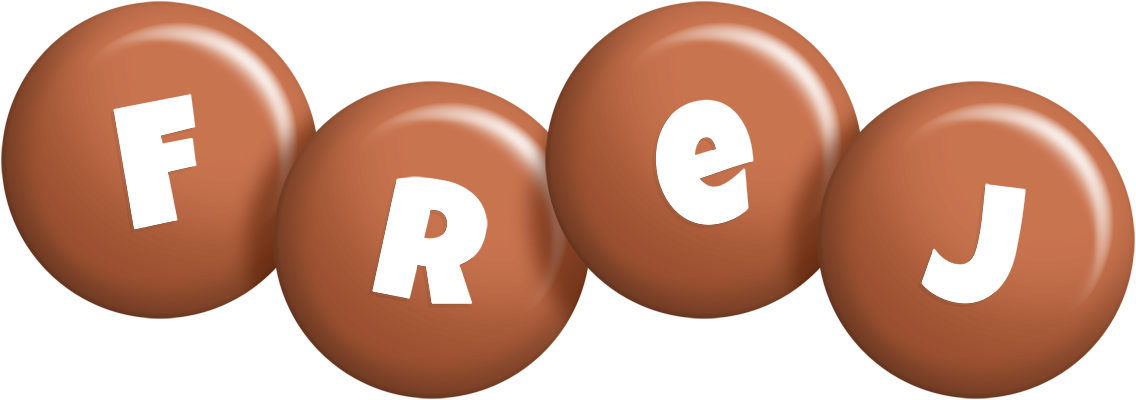 Frej candy-brown logo