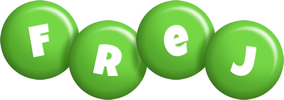 Frej candy-green logo