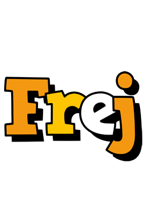 Frej cartoon logo
