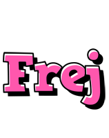 Frej girlish logo