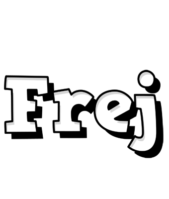Frej snowing logo